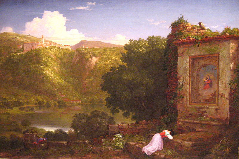 WLA lacma Thomas Cole Il Penseroso